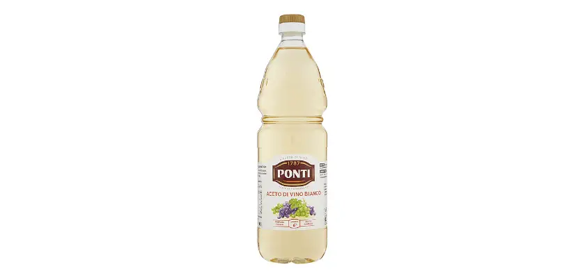 Aceto di vino bianco in bottiglia (Ponti)