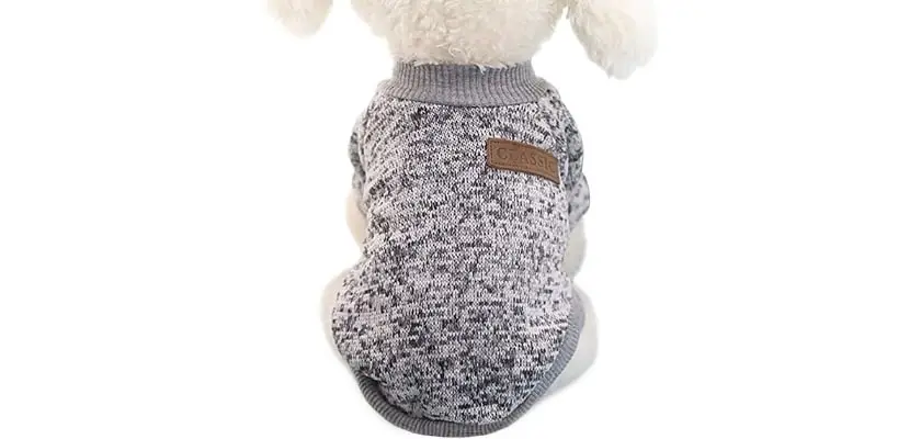 Maglione per animali domestici (Idepet) – Abbigliamento per cani Bulldog Francese